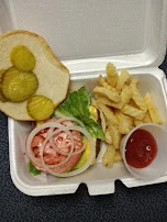 Hamburger & Air Fries